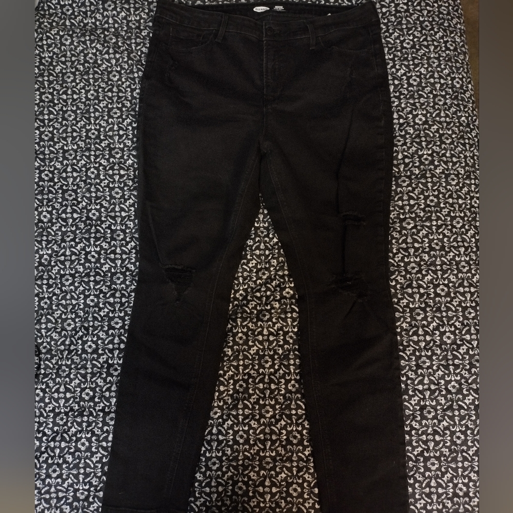 Old navy distressed jeans